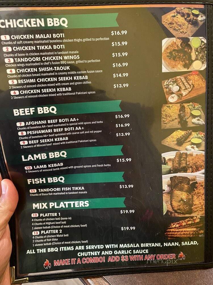 Khan Kebabs - Edmonton, AB menu_pic