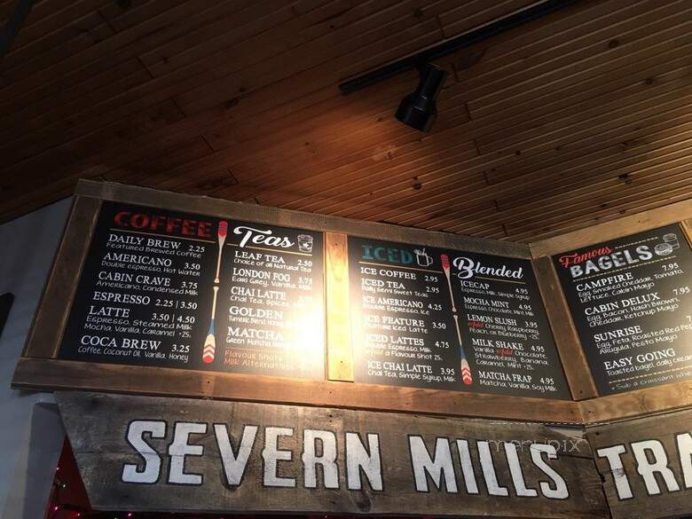 Severn Mills Trading Pot & Coffee Cabin - Severn, ON menu_pic