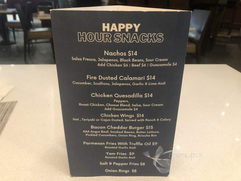 Acqua Restaurant + Bar - Burnaby, BC menu_pic
