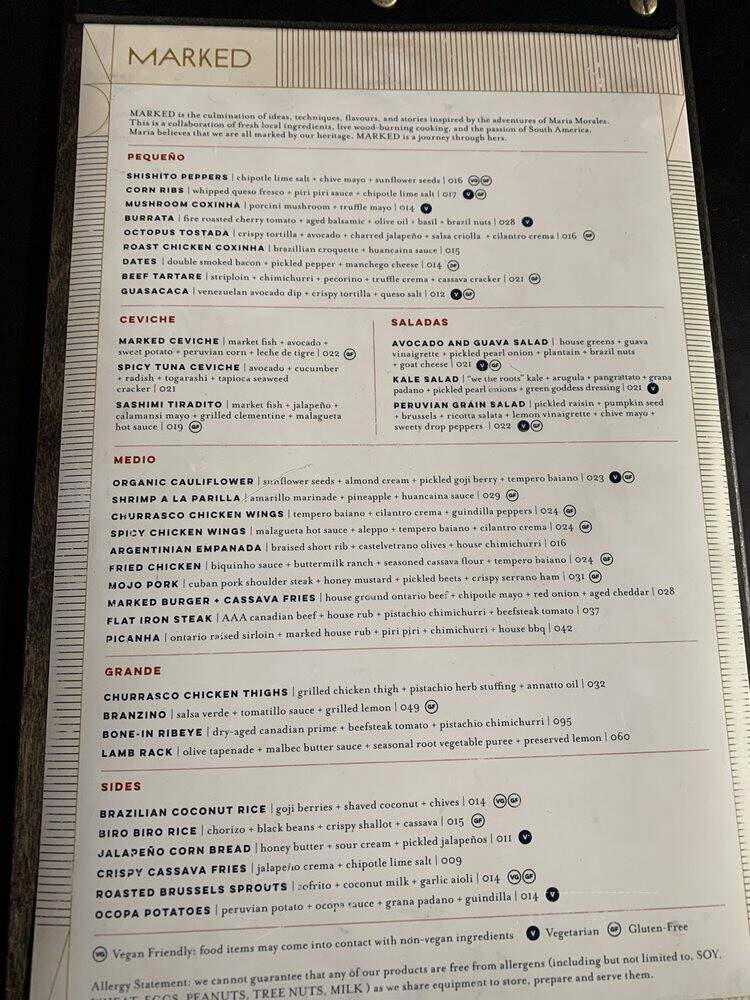 Marked Restaurant - Toronto, ON