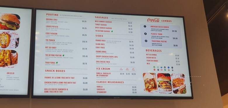 Fancy Franks - North York, ON menu_pic