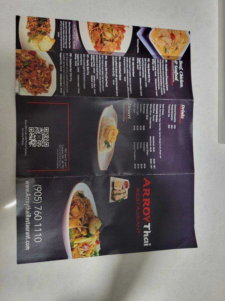 Arroy Thai Restaurant - Vaughan, ON