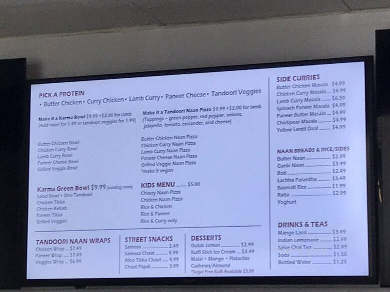 Bowl of Karma - Toronto, ON menu_pic