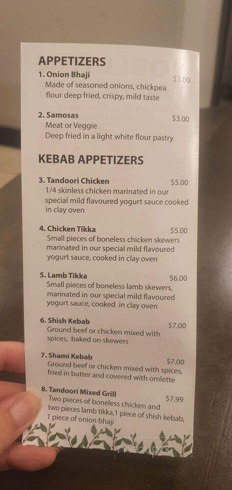 Nobleton Tandoori - Nobleton, ON menu_pic