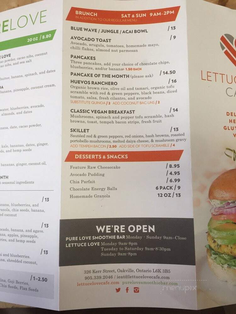 Lettuce Love Cafe - Oakville, ON