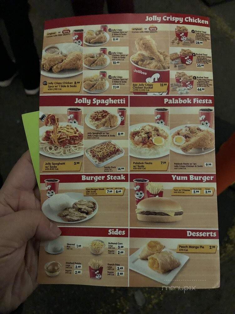 Jollibee - Calgary, AB menu_pic