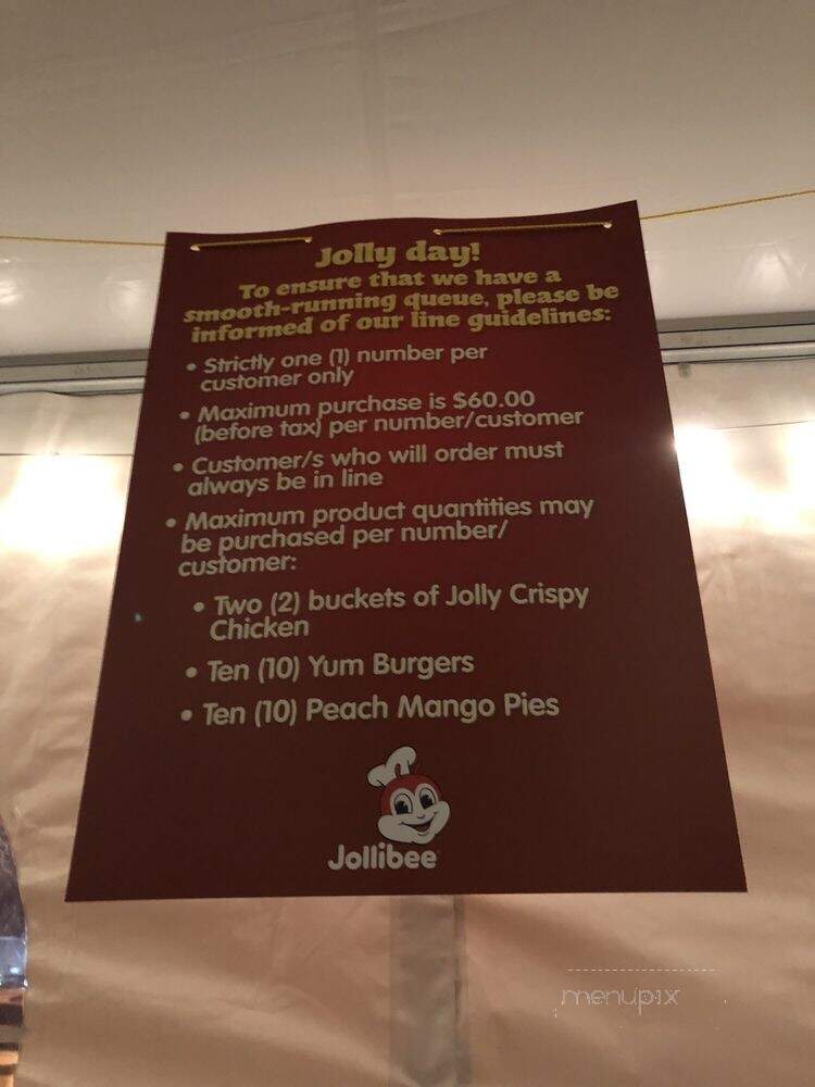Jollibee - Calgary, AB menu_pic