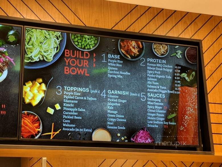 Koha Pacific Kitchen - Toronto, ON menu_pic