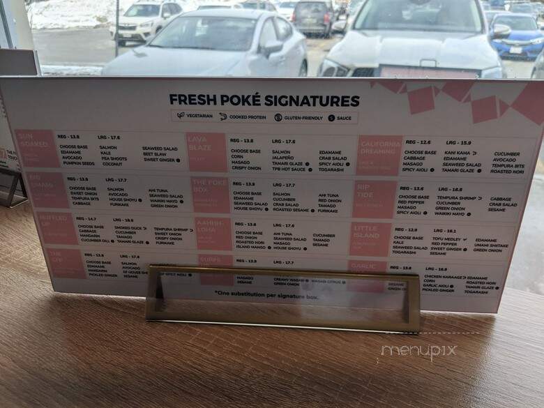 The Poke Box - Markham, ON menu_pic