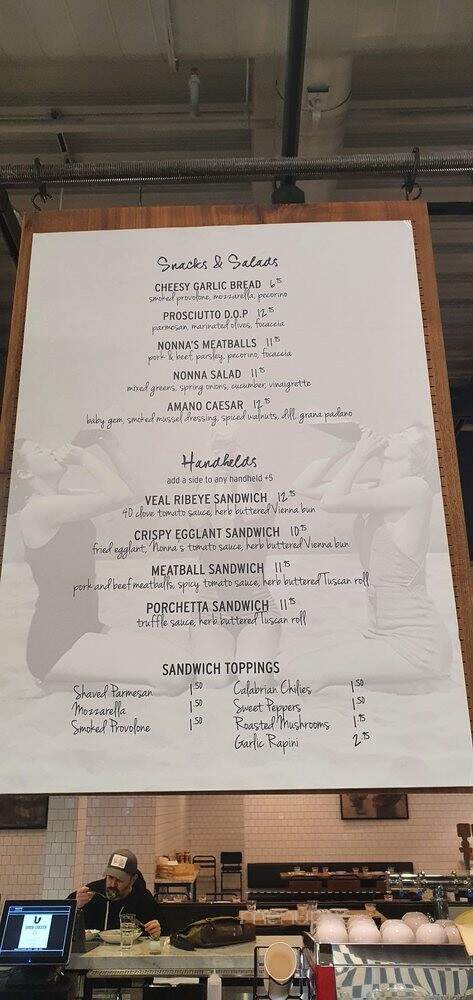 Amano Kitchen - Newmarket, ON menu_pic