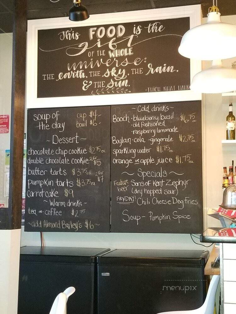 Nooch. A Vegan Eatery - Windsor, ON menu_pic