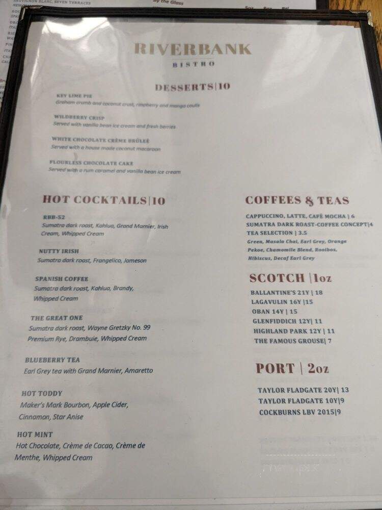 Riverbank Bistro - St. Albert, AB