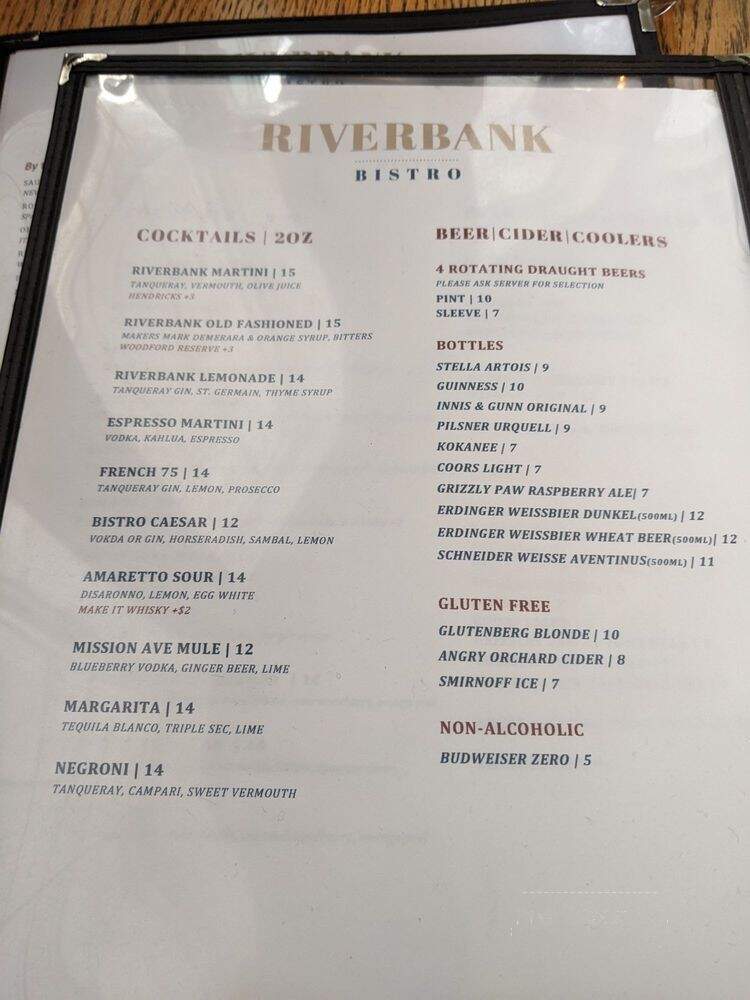 Riverbank Bistro - St. Albert, AB