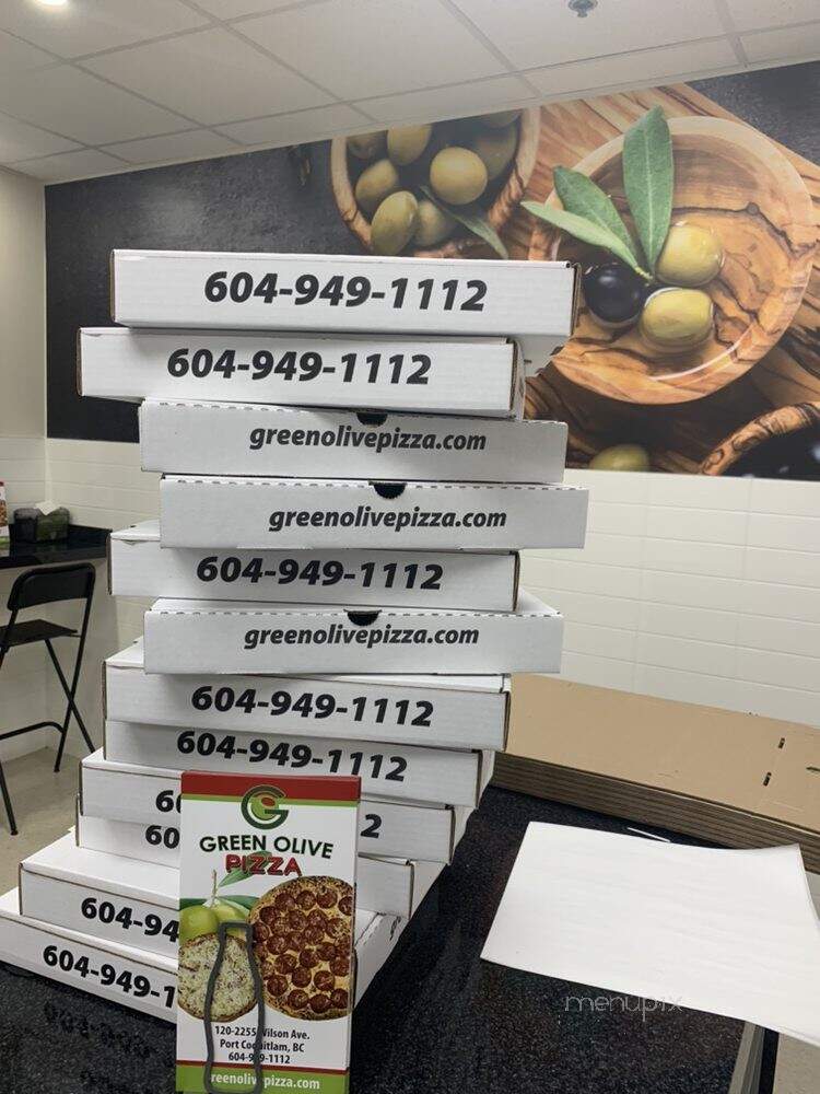 Green Olive Pizza - Port Coquitlam, BC menu_pic