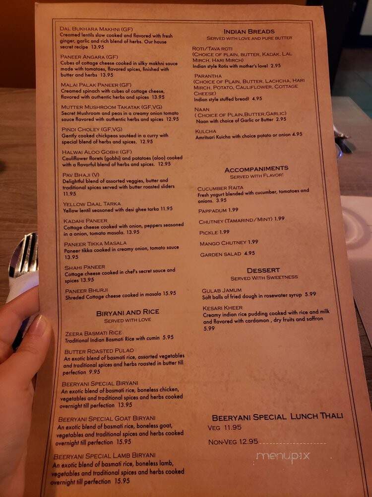 Beeryani Indian Bistro & Bar - Vancouver, BC