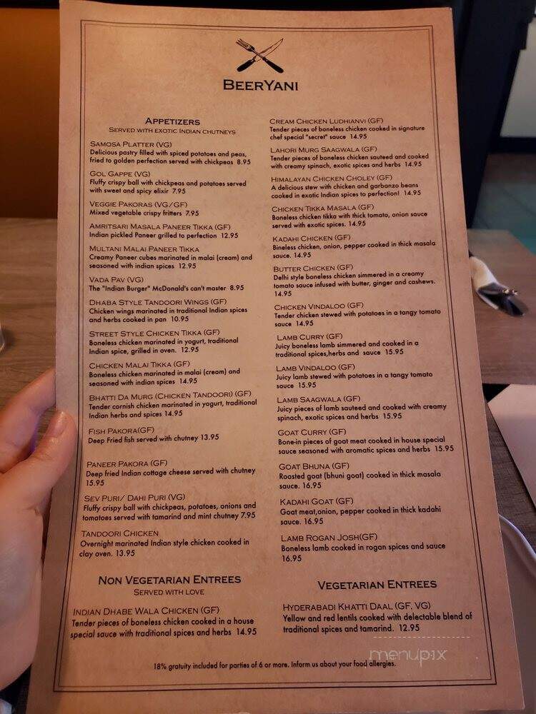 Beeryani Indian Bistro & Bar - Vancouver, BC