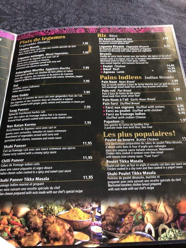 Restaurant Bollywood - Saint-Hubert, QC