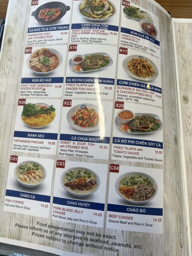 Toronto Pho - Toronto, ON menu_pic