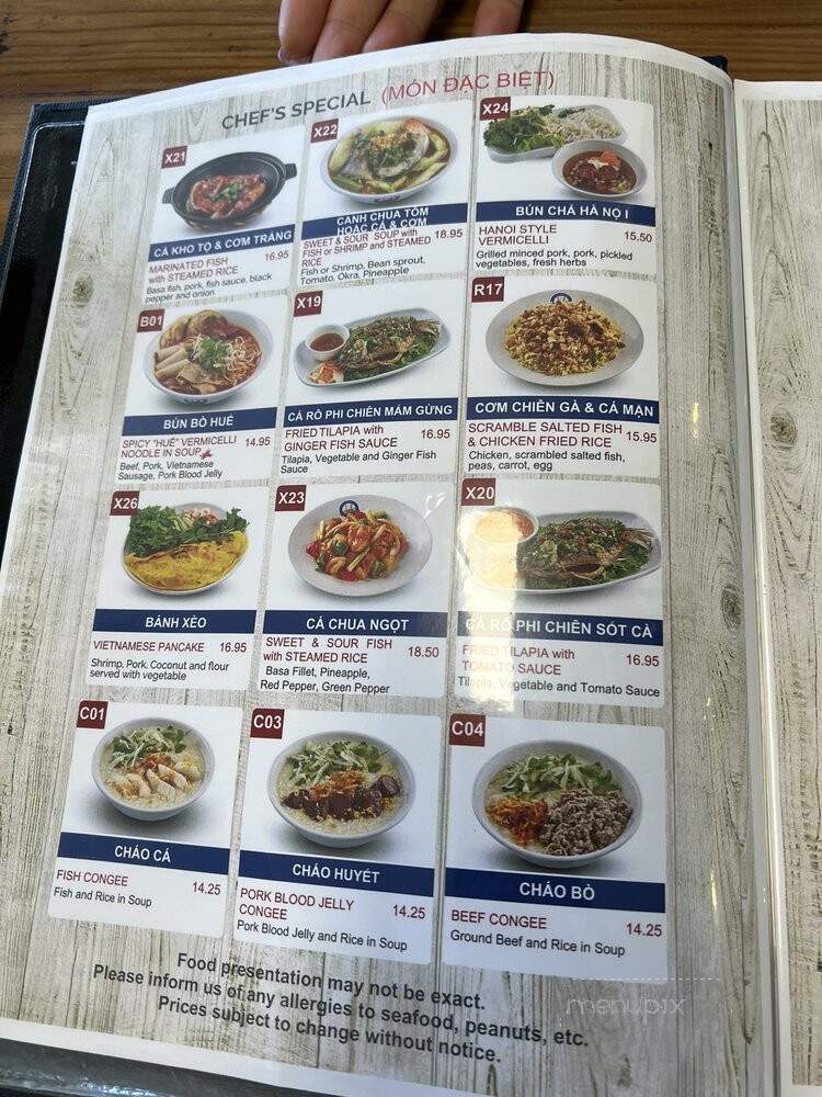 Toronto Pho - Toronto, ON menu_pic