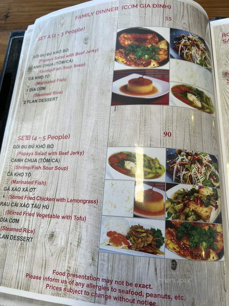 Toronto Pho - Toronto, ON menu_pic