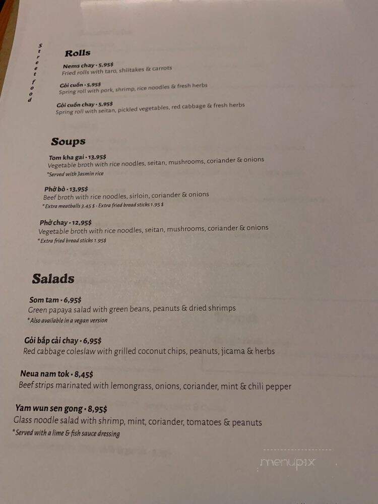 Chez Tao! - Quebec City, QC menu_pic