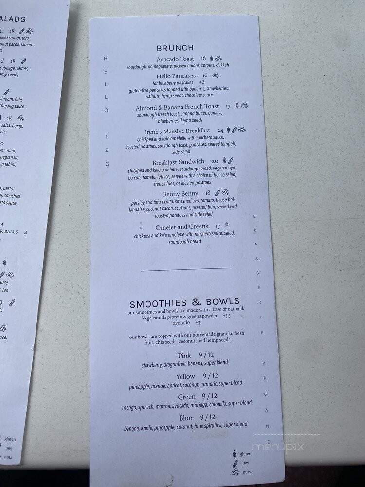 Hello 123 - Montreal, QC menu_pic
