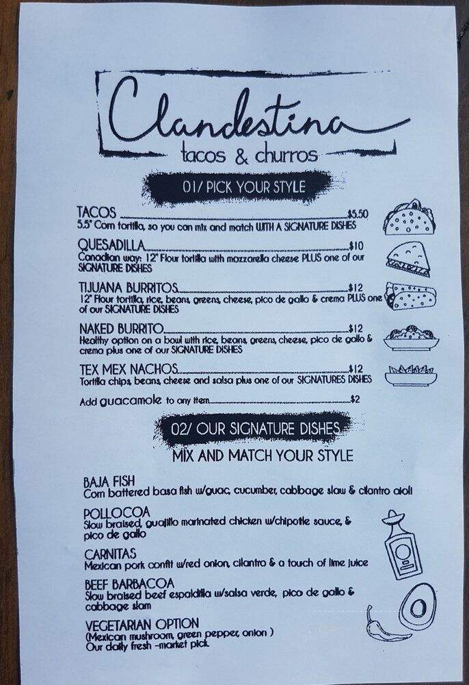 Clandestina Tacos & Churros - Toronto, ON