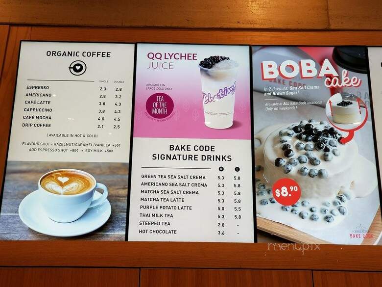 Chatime - Vaughan, ON menu_pic