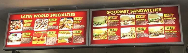 Amigos Latin Flavour - Toronto, ON menu_pic