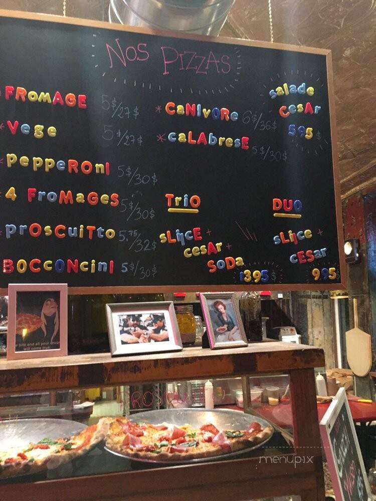 Slice + Soda - Montreal, QC menu_pic