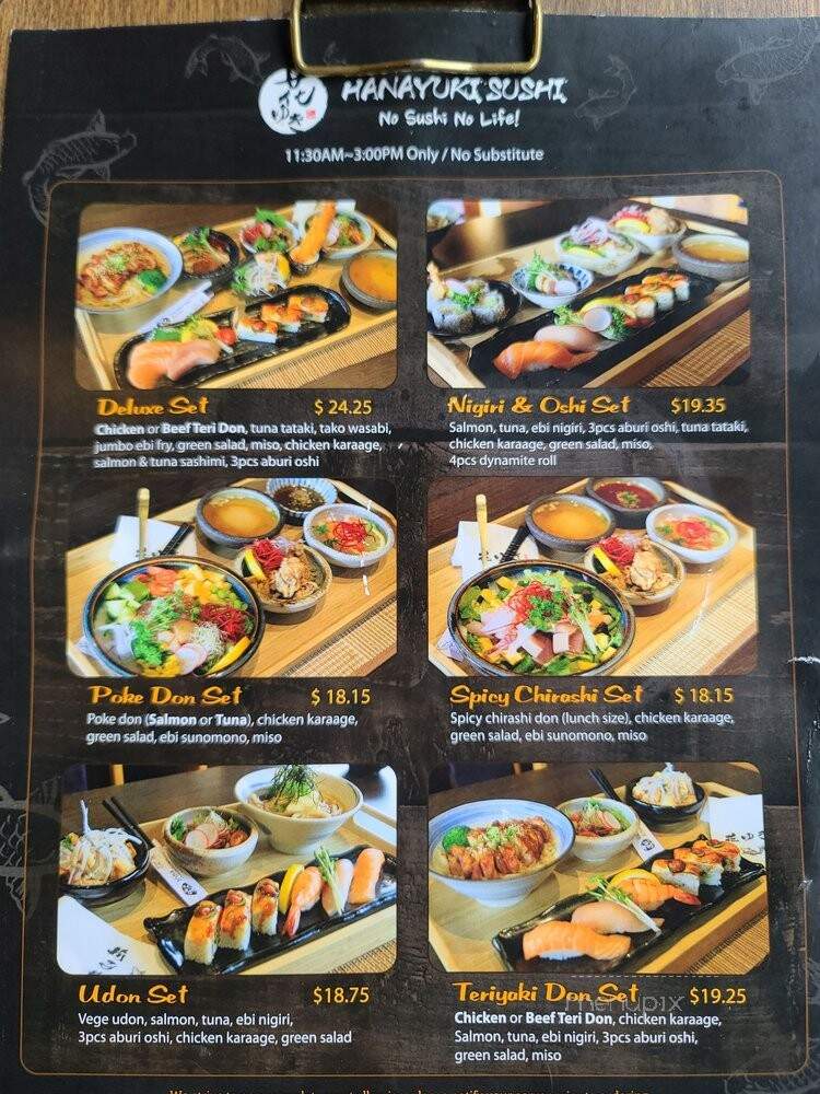 Hanayuki Sushi - Port Moody, BC