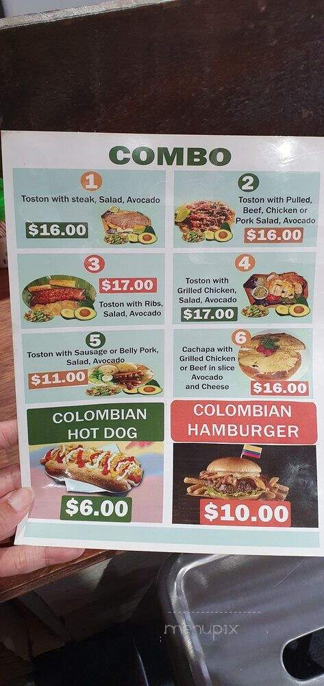 The Toston - Markham, ON menu_pic