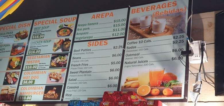 The Toston - Markham, ON menu_pic