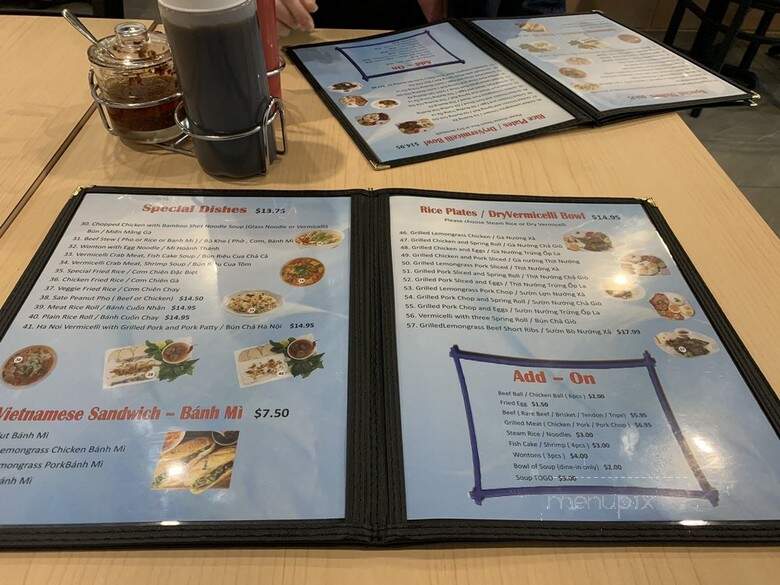 Viet Mama Cafe - Vancouver, BC menu_pic