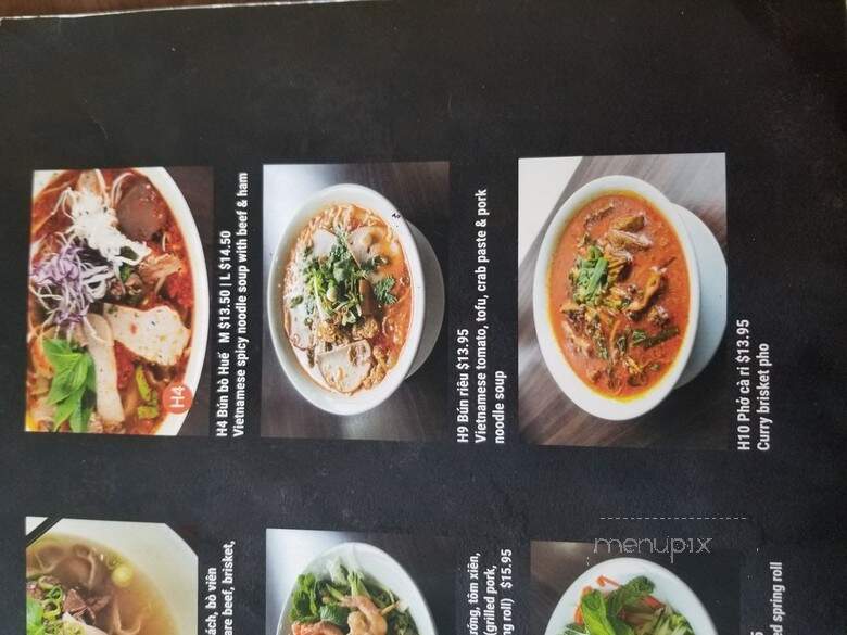 Pho Metro - Vaughan, ON menu_pic