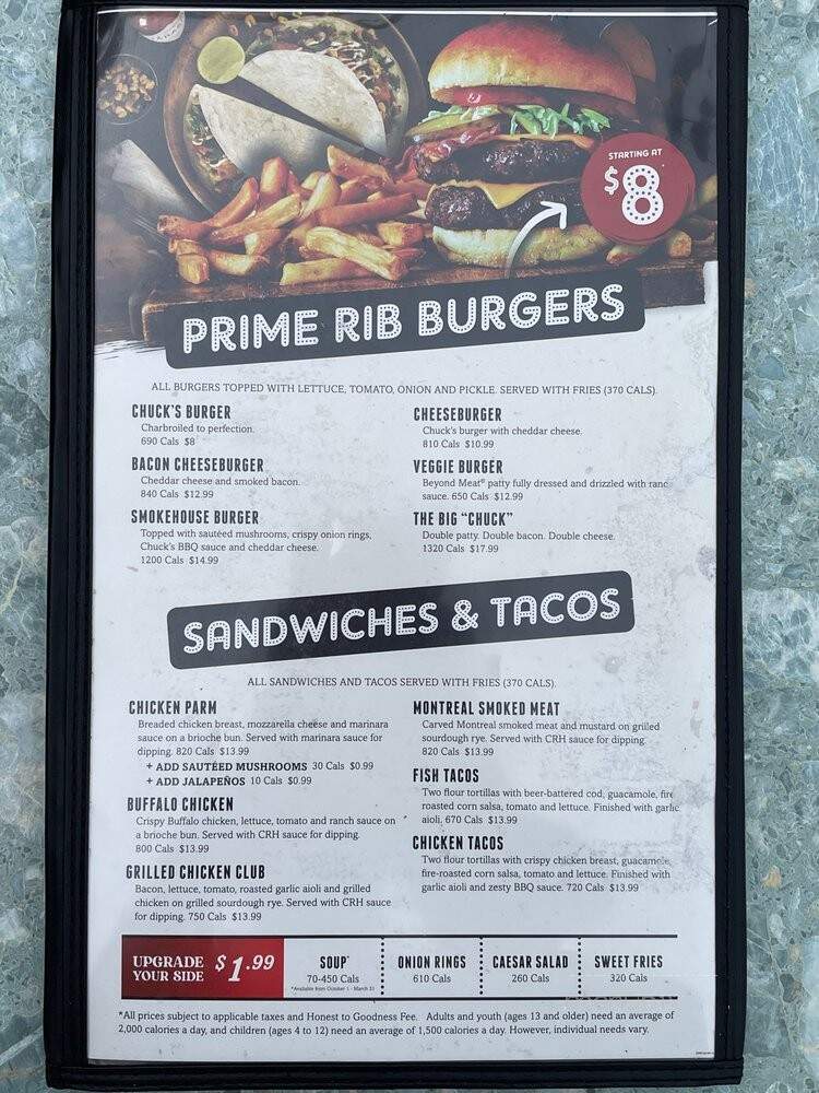 Chuck's Roadhouse Bar & Grill - Mississauga, ON