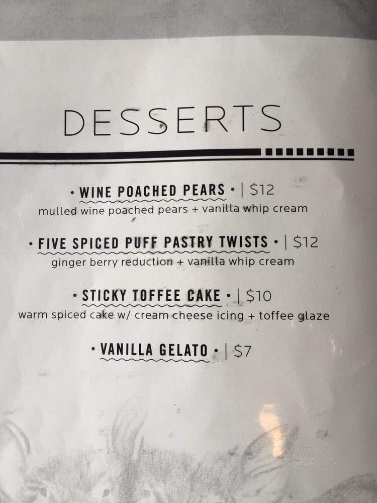 Hogshead - Canmore, AB menu_pic