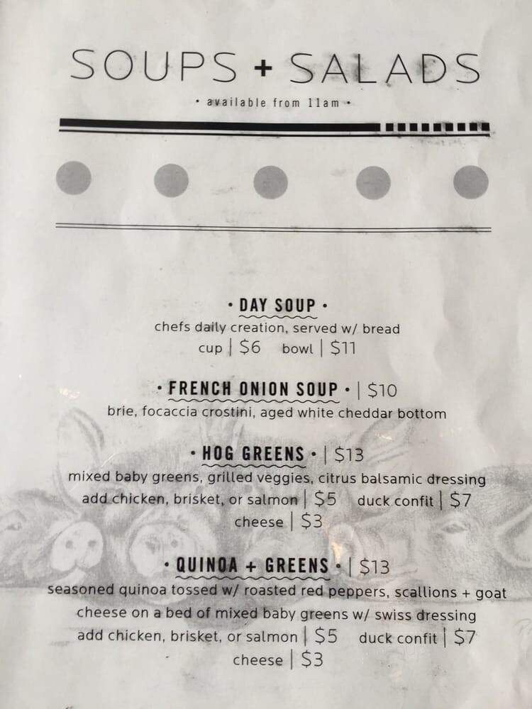 Hogshead - Canmore, AB menu_pic