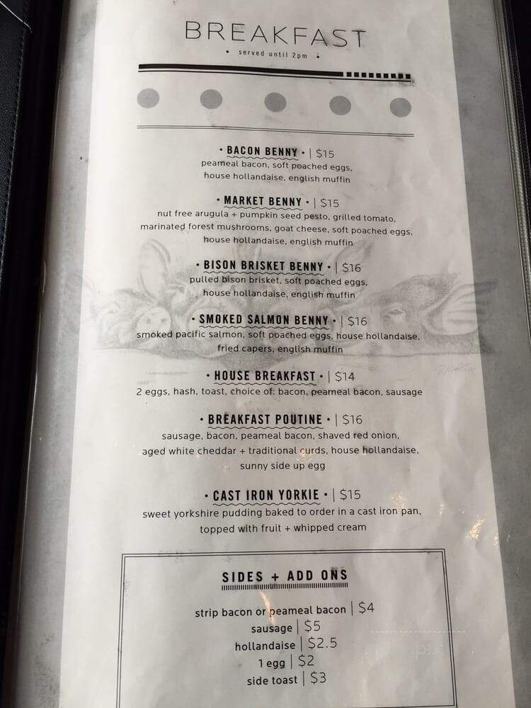 Hogshead - Canmore, AB menu_pic