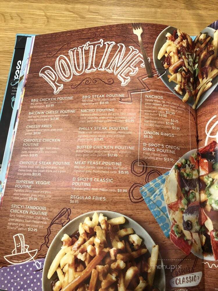 D-Spot - Mississauga, ON menu_pic