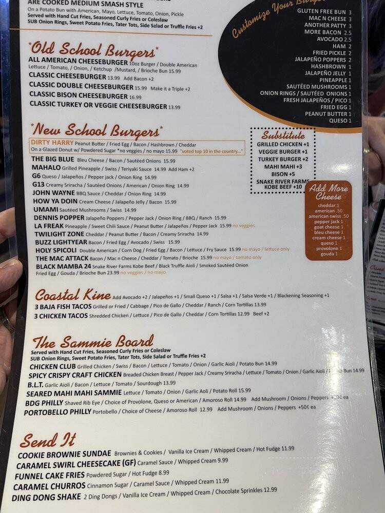 Back Door Grill - Fort Collins, CO menu_pic