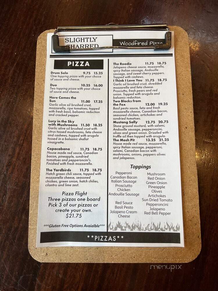 Slightly Charred - Spokane, WA menu_pic