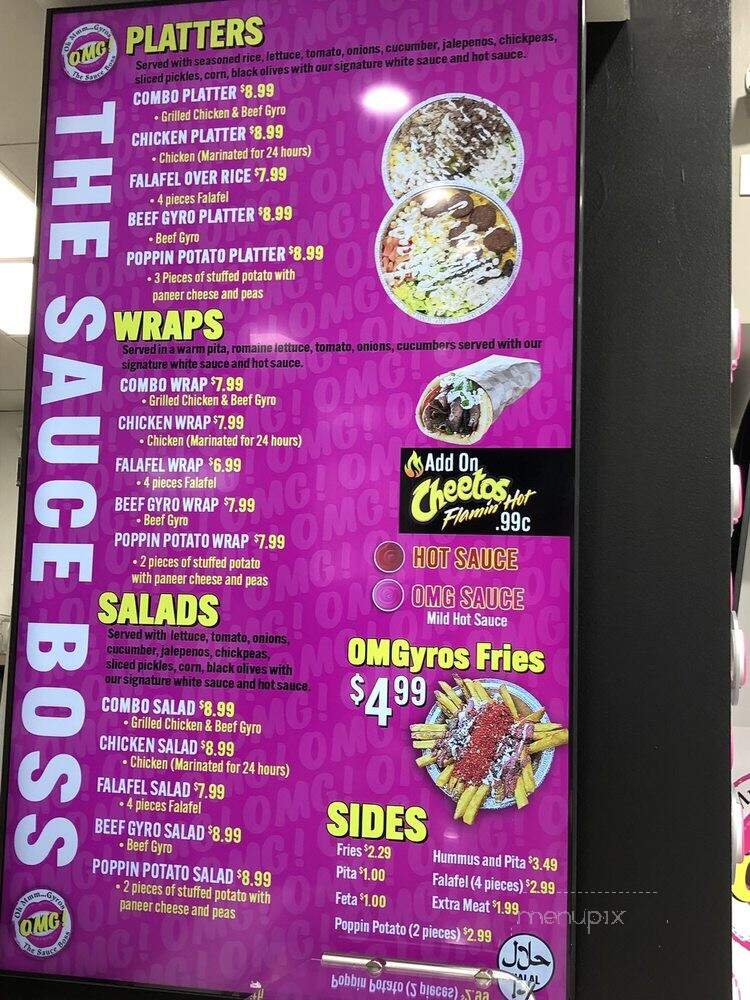 Oh Mmm Gyros - Houston, TX menu_pic