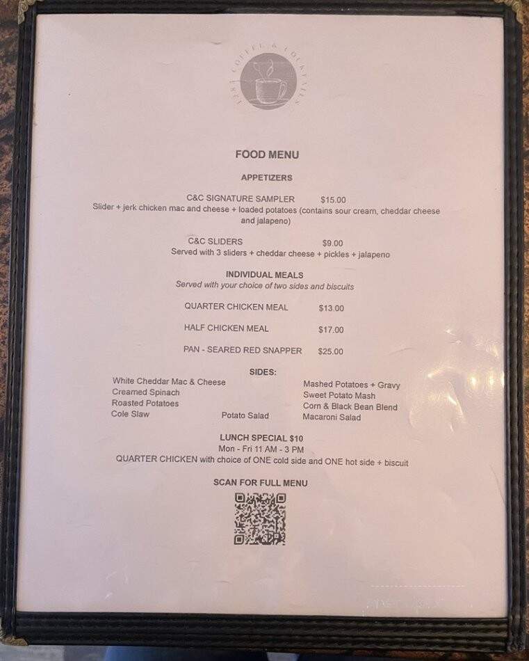 1285 Coffee and Cocktails - Brooklyn, NY menu_pic
