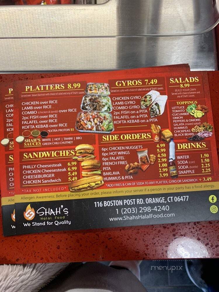 Shah's Halal Food - Norwalk, CT