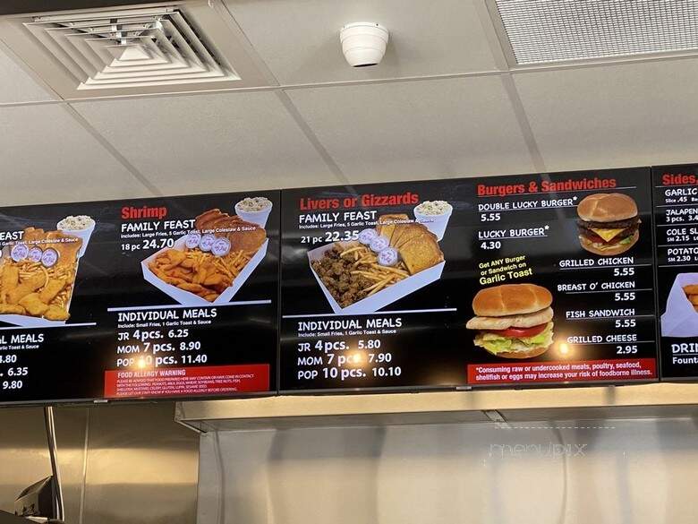 Lucky Wishbone - Tucson, AZ menu_pic