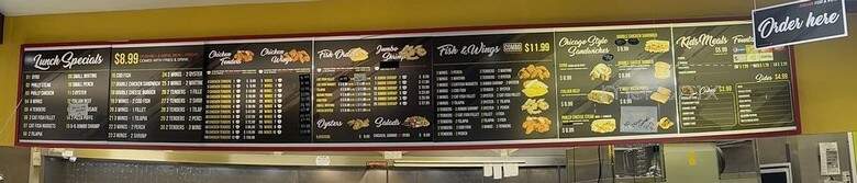 Jordan's Fish & Wings - Indianapolis, IN menu_pic