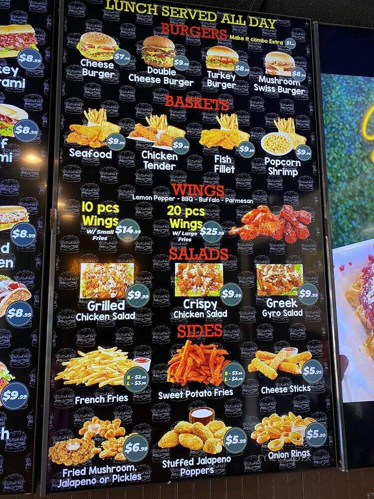 The Neighborhood Grill - Arlington, TX menu_pic