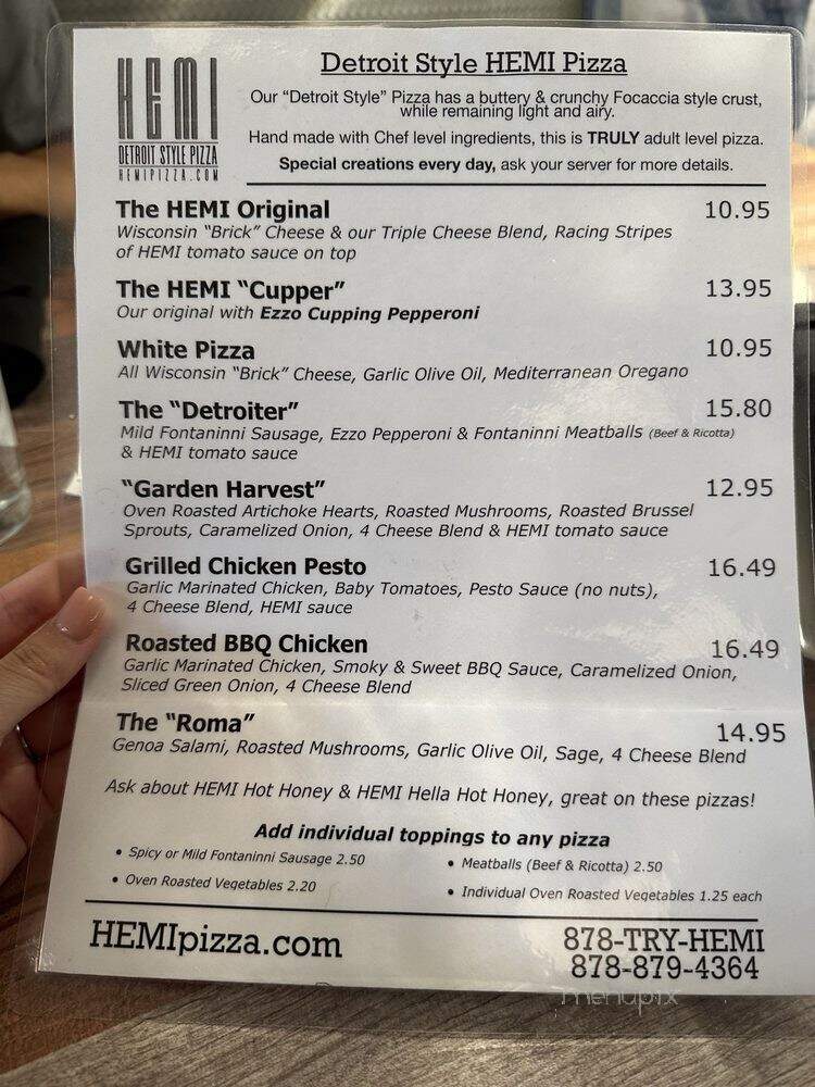 Chef Tony's - Bethesda, MD menu_pic