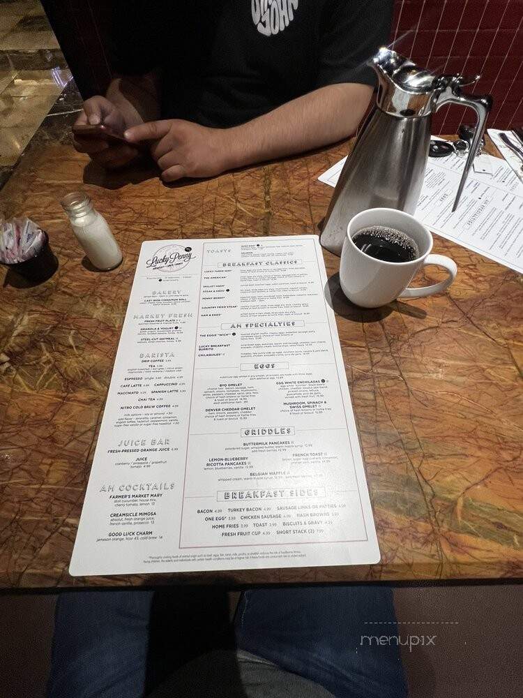 Lucky Penny Cafe - Henderson, NV menu_pic